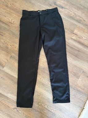 Men's Nike Black Dress Pants - Classic Straight Fit